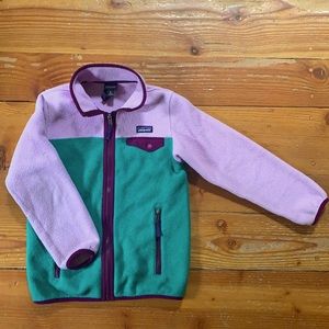 Girls Snap-T Patagonia Fleece